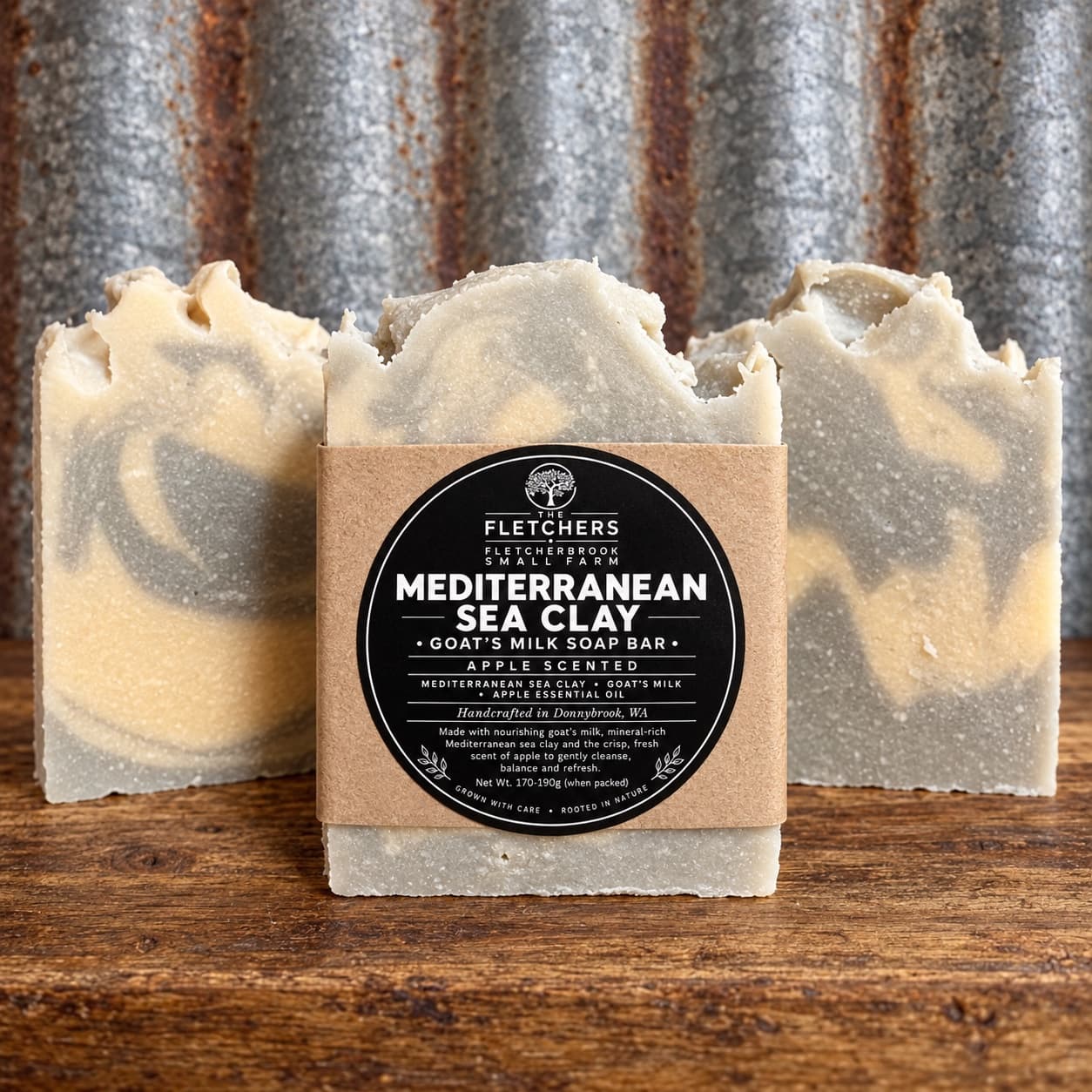 Mediterranean Sea Clay Goat’s Milk Soap