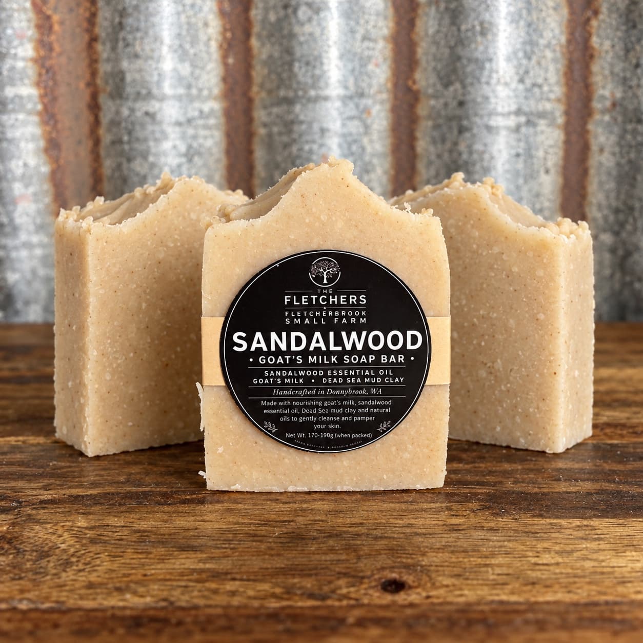 Sandalwood Goat’s Milk Soap Bar